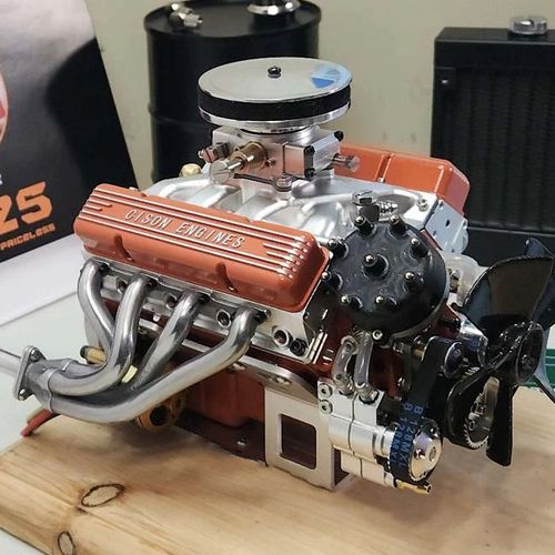 🎉Last Day Promotion 50% OFF + FREESHIPPING🔥 - Gasoline OHV V8 Small-block Engine Model Kits